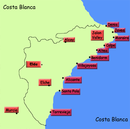 Costa Brava and Alicante Tourist Information
