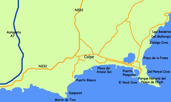 Calpe Beaches