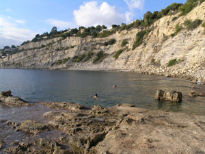 Cap Blanc bathing