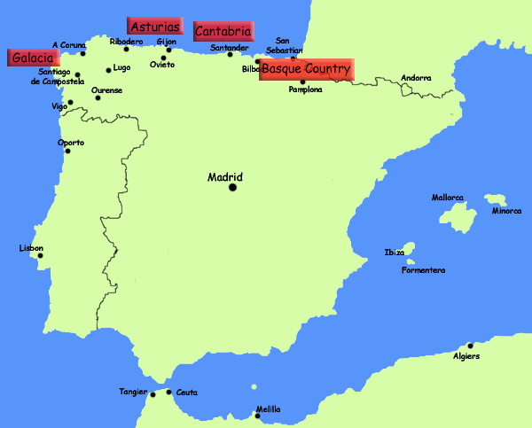 North Spain tourist information